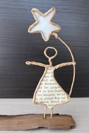 Moin Welt Das War Ja Eine Uberraschung Als Neulich Das Buch Zauberhafte Papierwerkstatt Von Isabe Basteln Mit Papierdraht Engel Basteln Basteln Weihnachten