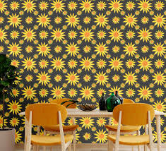 Unique sunflower picture in 4k for wallpaper. Sunflower Black Background Flower Wallpaper Tenstickers