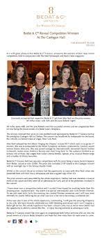 NEWS-CADOGAN WINNER – BEDAT & CO GENEVE