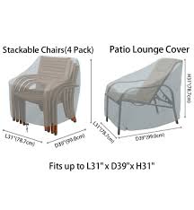 Alibaba.com offers 33,656 outdoor chair covers products. Outdoor Furniture Cover Waterproof Patio Chair Covers Stackable Chairs Coverl31 X D39 X H31 Inch Outdoor Chair Cover Patio Chair Covers Outdoor Furniture Cover