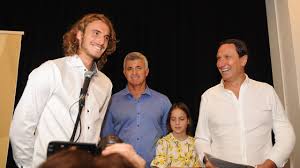 Family means a lot for tsitsipas. Greek Orthodox Community Of Melbourne And Victoria Gcm Honours Greek Tennis Player Stefanos Tsitsipas