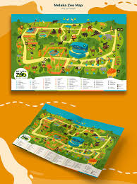 Maybe you would like to learn more about one of these? Zoo Melacca Illustration Map On Behance