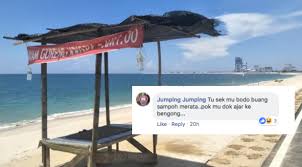 Seberang takir adalah sebuah kota kecil di negara bagian terengganu, malaysia. Tak Sampai 2 Bulan Pantai Seberang Takir Diceroboh Peniaga Siap Ada Bangsal Goreng Pisang