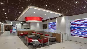 Bernhardt Design S B 3 Chair At Bank Of America Flagship By Little Diversified Archi Commercial Interior Design Healthcare Interior Design Commercial Interiors