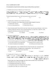 Kumpulan soal beserta jawabannya jaringan dasar smk kelas x semester 1 lengkap. Soal Olimpiade Pai Smp 2019 Cara Golden