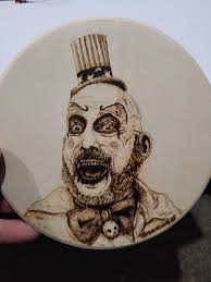Just finished this Captain Spaulding from House of 1000 corpses and The  devils rejects. Very happy with how it came out!