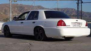 The ford crown victoria, and thankfully, the wheelbase nearly matched the charger for rebuilding purposes. This Supercharged Crown Victoria Is Kinda Wild