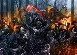 Guerriers Du Chaos La Bibliotheque Imperiale Guerriere Univers Fantastique De Warhammer Marteau De Guerre