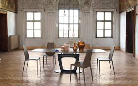 From modern italian calligaris baron dining table to rossetto fly dining set, we have a great selection. Contemporary Dining Table Orbital Calligaris Tempered Glass Metal Ceramic