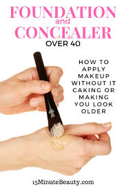 foundation over 40 how to avoid caking