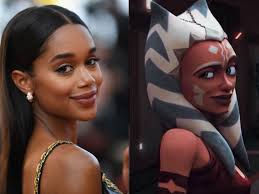 If it were up to me, Id have Rosario Dawson play present day Ahsoka and in  any flashbacks or clone wars sequences, Id have Laura Harrier play young  Ahsoka. The resemblance is