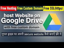 Host A Secure Website On Google Drive With Domain Hindi Youtube In 2021 Website Hosting Google Drive Website