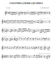 Colombia tierra querida será solo el adelanto de lo que se verá en su próximo proyecto discográfico titulado clásicos de mi cumbia, en el que continúa trabajando. Partitura De Colombia Tierra Querida Partituras Music Facebook