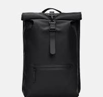 Rains Roll Top rugzak 15 inch black