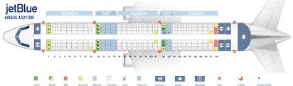 Seat Map And Seating Chart Airbus A320 200 Air France