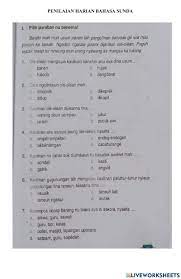 Naon ngaran kaulinan dina gambar. Lkpd B Sunda Worksheet