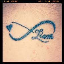 Tatuaje De Amor Infinito Por My Hijo Liam Jesus Tattoos Name Tattoos Infinity Name Tattoo