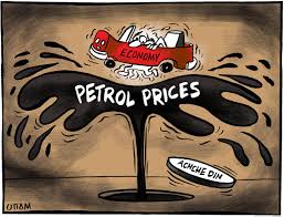 Petrol price cartoon 1 of 2. Uttam S Take Petrol Price Erupt Rediff Com Business