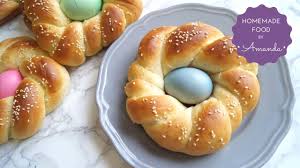 Corn bread is a 1948 instrumental by the hal singer sextette. Easter Bread Easy Sweet Braided Bread With Easter Egg Homemade Food By Amanda Youtube