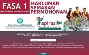 Semak status permohonan & pengaktifan kad. Permohonan Dan Semakan Status Dana Inspirasi Malaysia 2020 Yapeim Online