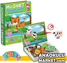 Magnetiq Manyetik Hayvan Tamamlama Manyetik Hikaye Olusturma Manyetik Puzzle 1512 2020 Hayvan Anaokulu Puzzle