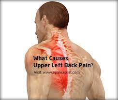 Upper Left Back Pain Causes Symptoms Treatment Diagnosis