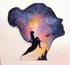 See more ideas about silhouette art, silhouette, art. Pin By Uzay Art On Uzay Art Painting Art Projects Silhouette Art Amazing Art Painting