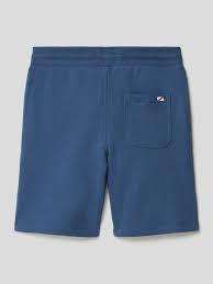 Pepe Jeans Sweatshorts mit Label-Print Modell 'EDDIE' (blau) online kaufen