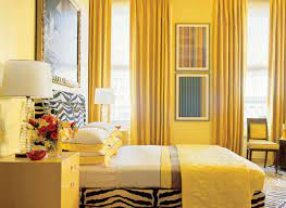 This master bedroom was designed to highlight the gorgeous city view outside, and a pale shade of yellow helps accomplish that. 15 Zesty Yellow Bedroom Designs Home Design Lover