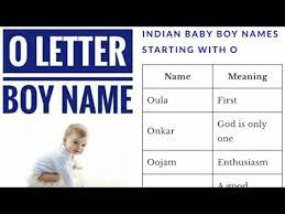 In greek mythology oedipus was the son of the theban king laius and his wife jocasta.laius received a prophesy that he would be killed by his son, so he. O Letter Baby Boy Name Boy Name Starting With O Letter Youtube