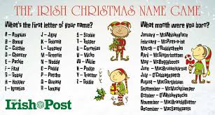 christmas names