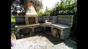 Cuire la pizza barbecue fixe, barbecue amca search. Fabrication Du Barbeuk Et Four A Pizza Youtube