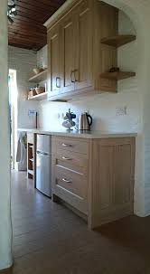 a recently completed limed oak kitchen