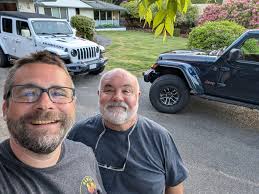 In the display room of our local Jeep dealer. I was just  daydreaming........ 🙂🤔