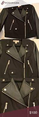 Mk Leather Jacket Leather Jacket Jackets Clothes Design