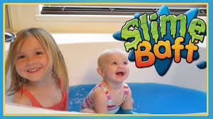 2 a big, soft towel little babies will relish the experience of a warm bath and then being cuddled in a soft, luxuriant towel and held close to mommy. Baby In A Slime Baff Squishy Slime Filled Bathtub Youtube