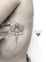 Lotus Tattoo And Unalome Unalome Tattoo Lotus Tattoo Lotus Tattoo Design