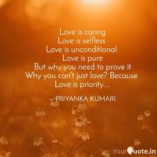 Tell your partner how greedy. Love Is Caring Love Is Se Quotes Writings By Priyanka Kumari Yourquote