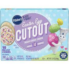 Read all reviews | write a review. Pillsbury Easter Egg Cutout Shape Cookie Dough Pillsbury Com