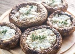 Champignons Farcis Au Boursin Champignon Farci Au Boursin Champignons Farcis Cuisine Savoureuse