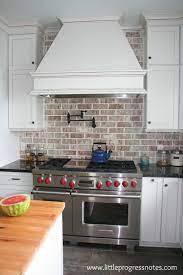 Brick Backsplashes Rustic And Full Of Charm Rustic Kitchen Backsplash Brick Backsplash Kitchen Brick Kitchen