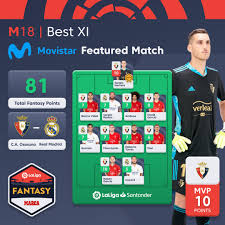 The spanish club of real madrid has released a video that reveals the overall ratings and the official stats of some of the most representative players that we will find in the fifa 20 ultimate team mode. Laliga Sergio Herrera Mvp The Club Atletico Facebook