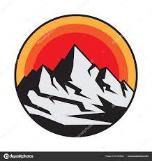 Download Mountain Logo Icon Symbol Design Template Vector Illustration Stock Illustration Mountain Logos Symbol Design Logo Icons
