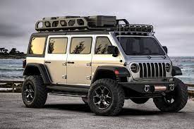 2021 jeep wrangler change design. Ex Lamborghini Designer Designs A Jeep Vangler Inspired Overlanding Van Tailored For Extreme Jungle Safaris Yanko Design