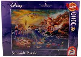 Check spelling or type a new query. Little Mermaid Puzzle Kinkade 1000 Pcs