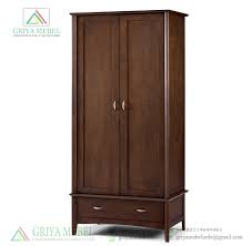 Yaitu yang biasa terdiri dari tempat tidur anak minimalis, lemari pakaian anak murah atau model lemari anak minimalis lainnya serta beberapa perabotan lain seperti meja belajar dan rak buku. Lemari Anak 2 Pintu Dark Brown Jati Griya Mebel