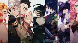 •imagenes o fondos de pantalla de kimetsu no yaiba•. Demon Slayer Giyuu Tomioka Gyomei Himejima Mitsuri Kanroji Muichiro Tokito Obanai Iguro Sanemi Shinazugawa Hd Anime Wallpapers Hd Wallpapers Id 40897