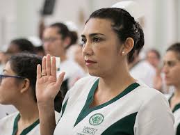 Futuros profesionales fueron investidos reafirmado su compromiso con el  área de la salud