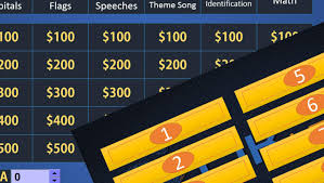 The host would say we interviewed 100 people about colours. Send You Awesome Jeopardy Powerpoint Game Templates By Dashgr Fiverr
