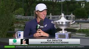 Flashscore.com offers iga swiatek live scores, final and partial results, draws and match history point by point. Iga Swiatek 2021 Rome Final Champion Win Desk Interview Youtube